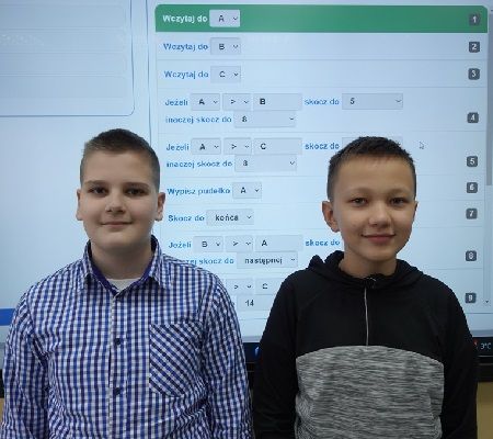 uczniowie z PSP nr 2